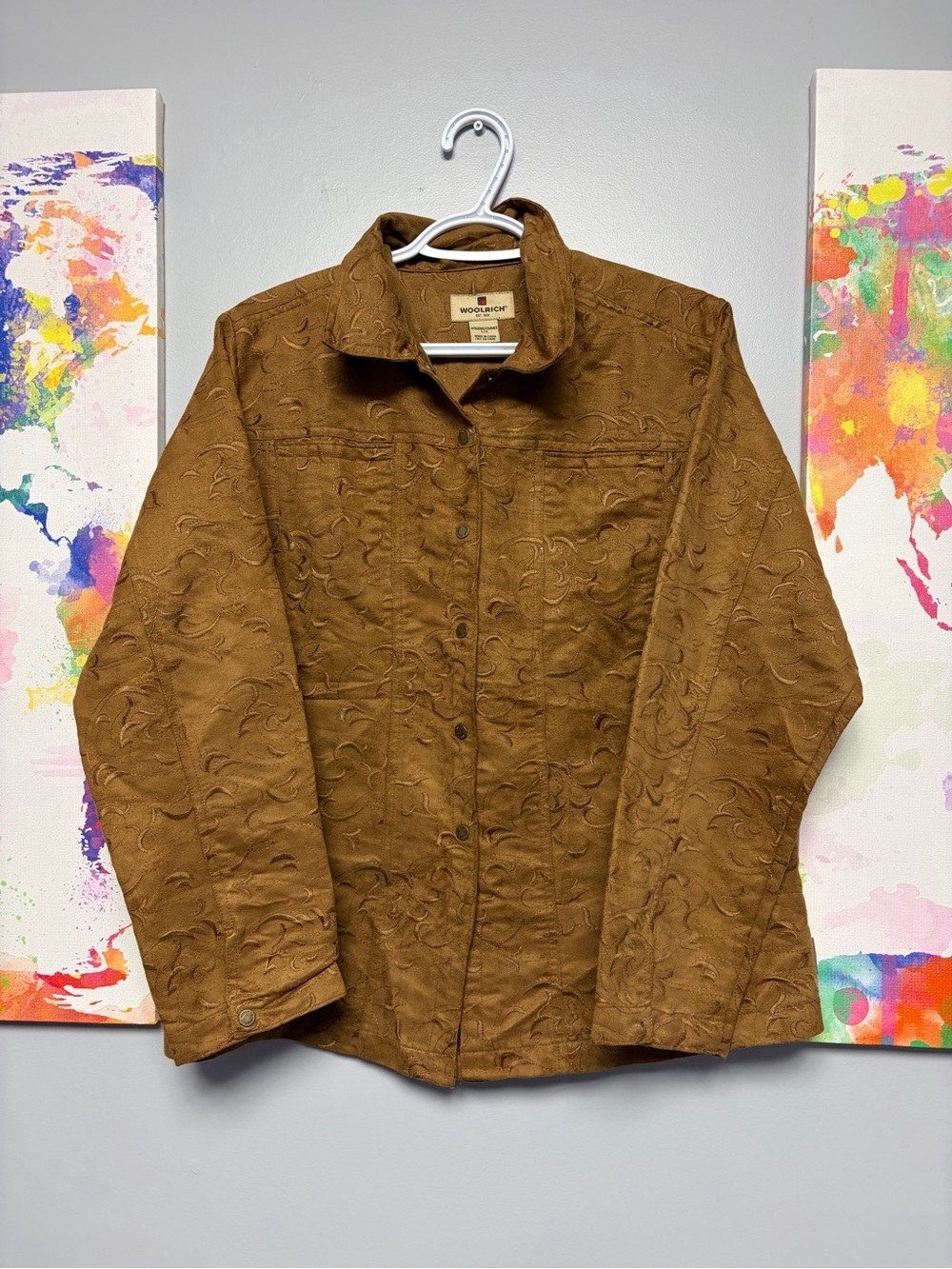Woolrich Tan Textured Jacket
